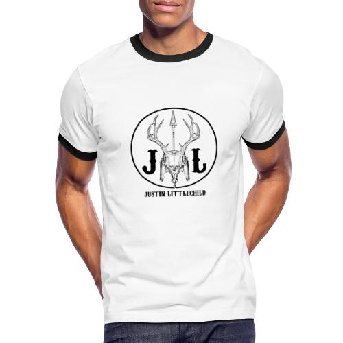 Justin Littlechild Traditional Logo - Men's Ringer T-Shirt