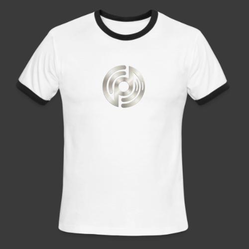 Open Musicians Collective Chrome Logo - Men's Ringer T-Shirt