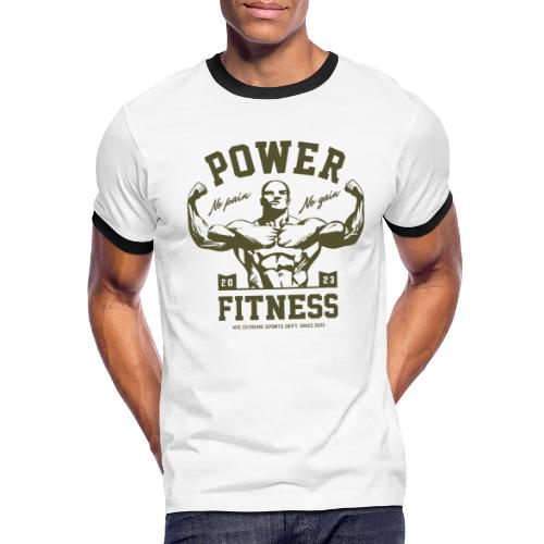 fitness bodybuilding gym - Men's Ringer T-Shirt