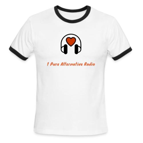 1 Pure Alternative Radio Wear - Men's Ringer T-Shirt