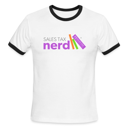 Sales Tax Nerd - Men's Ringer T-Shirt