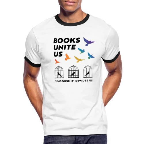Books Unite Us - Men's Ringer T-Shirt