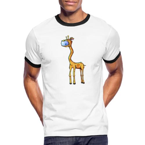 Cyclops giraffe - Men's Ringer T-Shirt