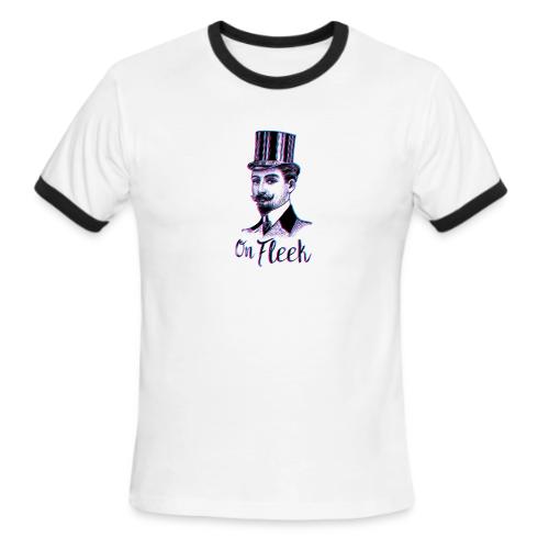 On Fleek Mustache Man - Men's Ringer T-Shirt