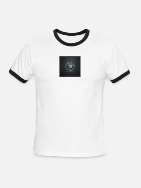 so-fresh-so-clean-mens-football-tee - Men's Ringer T-Shirt - white/black