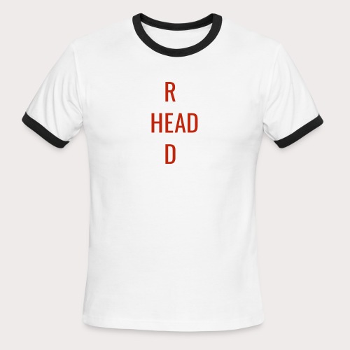 T Red Head - Men's Ringer T-Shirt