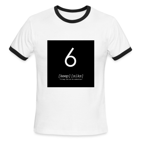 keep6square jpg - Men's Ringer T-Shirt