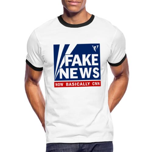 Fox News, Now Basically CNN - Men's Ringer T-Shirt