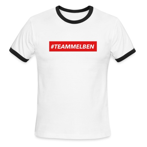 #TEAMMELBEN - Men's Ringer T-Shirt
