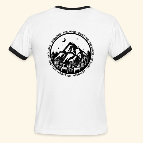 Bellingen Mountain Ranges - Men's Ringer T-Shirt