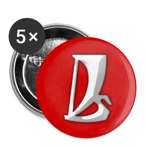 ladaemblemsquare - Buttons large 2.2'' (5-pack)
