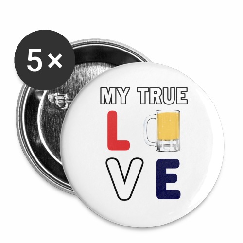 Craft Beer lover, funny Alcohol Day Drinking Gift. - Buttons large 2.2'' (5-pack)