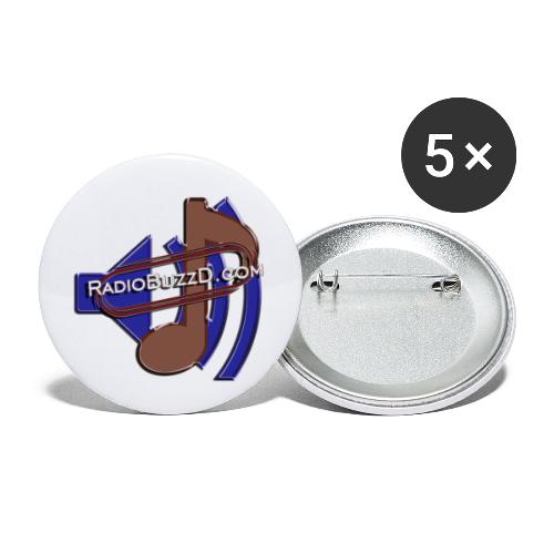 RadioBuzzd - Buttons large 2.2'' (5-pack)