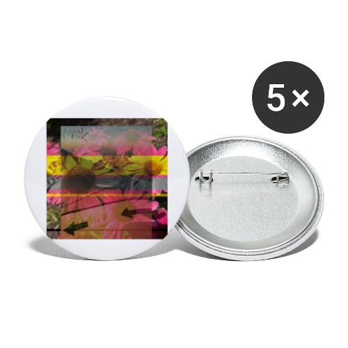 Rewind - Buttons large 2.2'' (5-pack)