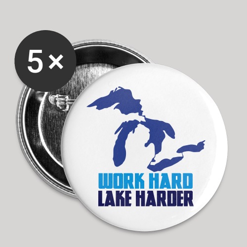 Lake Harder - Buttons large 2.2'' (5-pack)