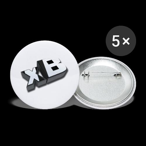 xB Logo - Buttons large 2.2'' (5-pack)