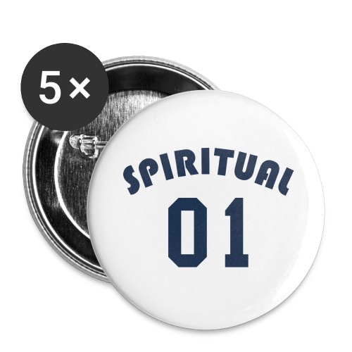 Spiritual One - Buttons large 2.2'' (5-pack)