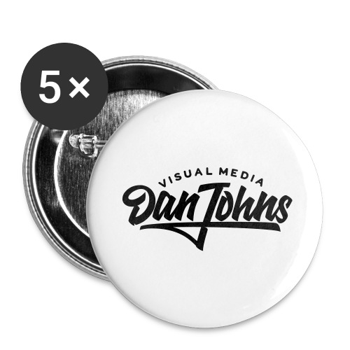 Dan Johns Visual Media - Buttons large 2.2'' (5-pack)