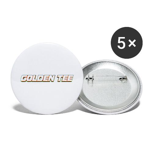 Golden Tee Logo (2021-) - Buttons large 2.2'' (5-pack)
