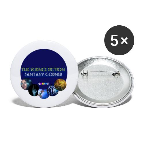 The Science Fiction Fantasy Corner - Buttons large 2.2'' (5-pack)