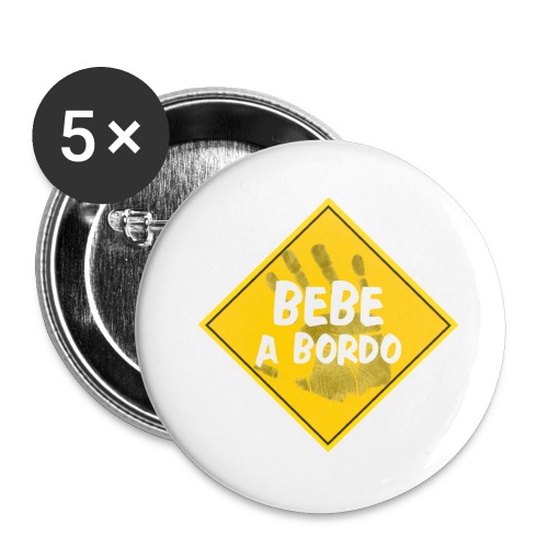 BABY ON BOARD - Buttons large 2.2'' (5-pack)