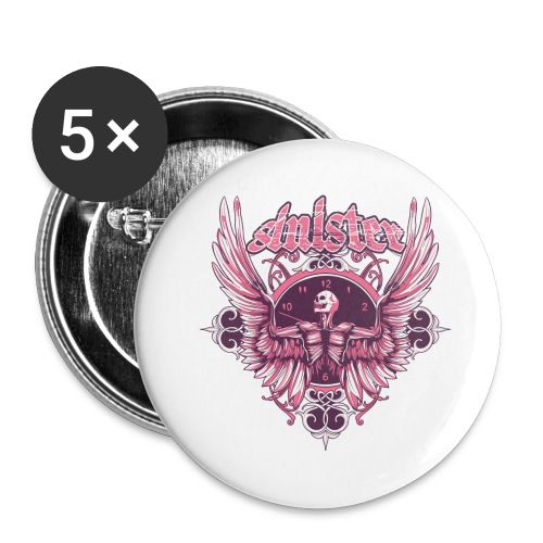 Sinister Tee - Buttons large 2.2'' (5-pack)