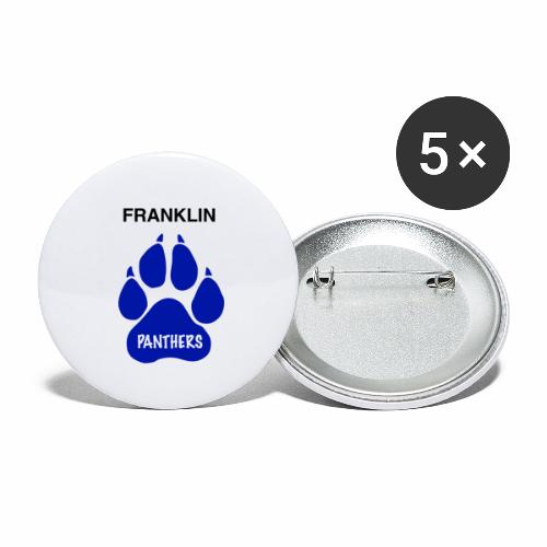 Franklin Panthers - Buttons large 2.2'' (5-pack)