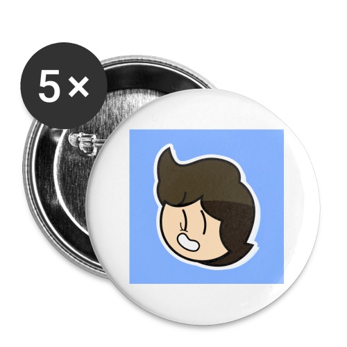 (ReadiPop Sticker)- Preston Padd Happy Pin - Buttons large 2.2'' (5-pack)