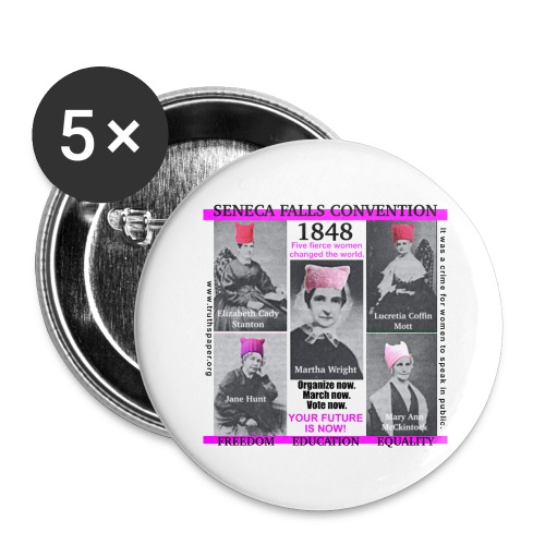 Seneca Falls 5 - Buttons large 2.2'' (5-pack)