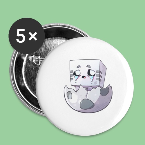 Cartoon Ghast - Buttons large 2.2'' (5-pack)