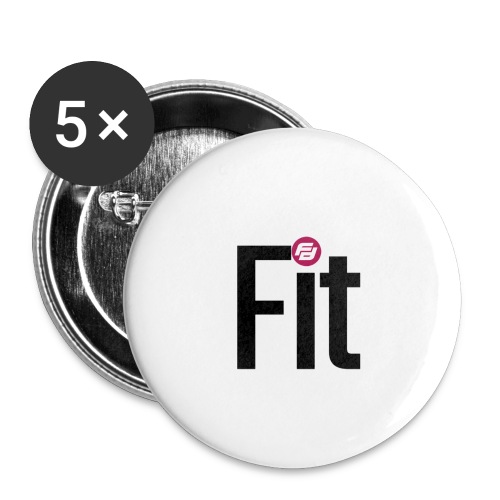 Fit - Buttons large 2.2'' (5-pack)