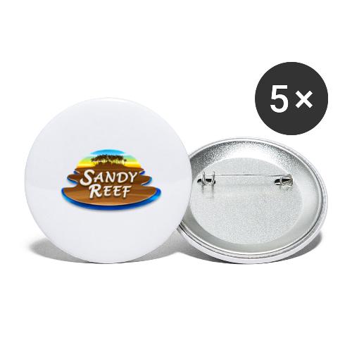 Sandy Reef - Buttons large 2.2'' (5-pack)
