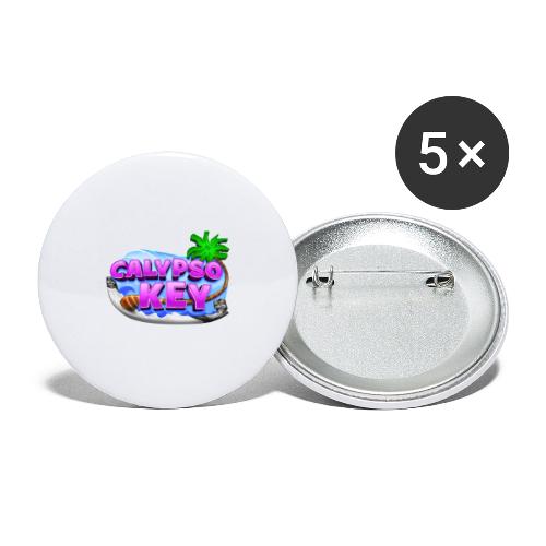 Calypso Key - Buttons large 2.2'' (5-pack)