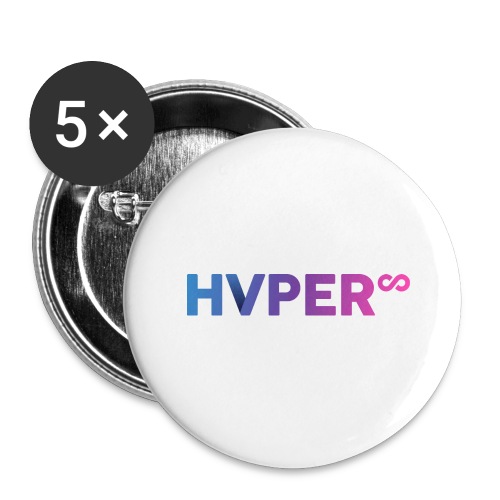 HVPER - Buttons large 2.2'' (5-pack)