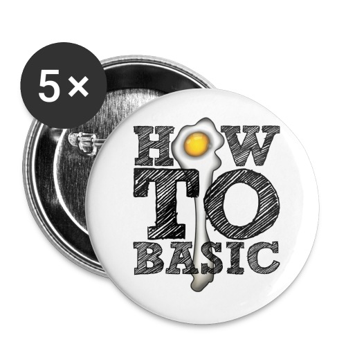 how to basic01 - Buttons large 2.2'' (5-pack)