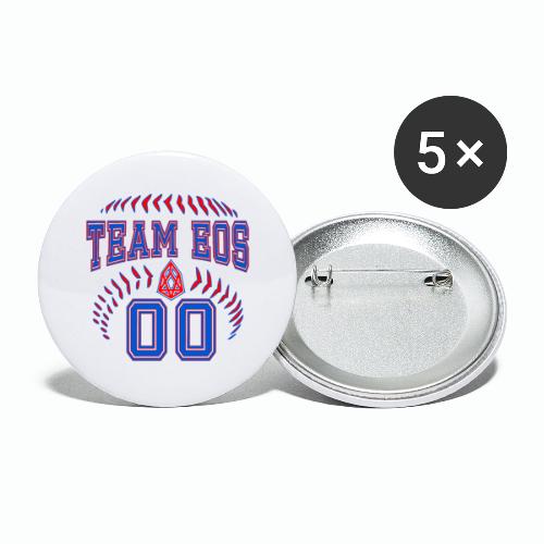 TEAM EOS T-SHIRT - Buttons large 2.2'' (5-pack)