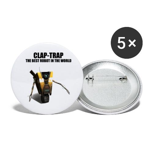 Claptrap The Best Robot In The World - Buttons large 2.2'' (5-pack)