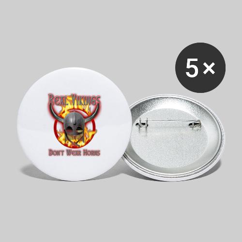 realvikings - Buttons large 2.2'' (5-pack)