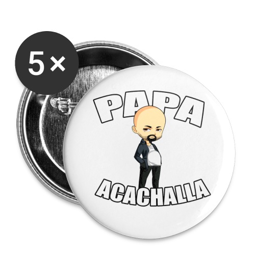 Papa Acachalla - Buttons large 2.2'' (5-pack)
