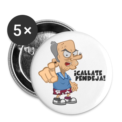 Callate - Buttons large 2.2'' (5-pack)