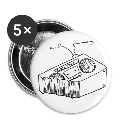 FTRLogoBlack png - Buttons large 2.2'' (5-pack)