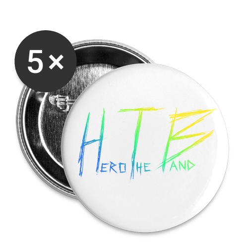 HTB LOGO UPDATE color - Buttons large 2.2'' (5-pack)
