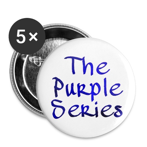 The Purple Series - Buttons large 2.2'' (5-pack)