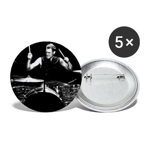 Landon Hall On Drums - Buttons large 2.2'' (5-pack)