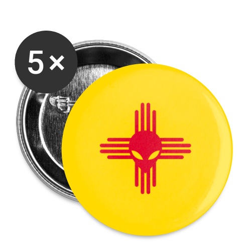 Alien New Mexico - Buttons large 2.2'' (5-pack)