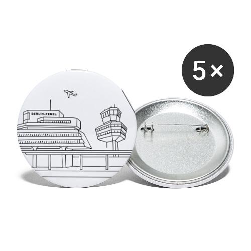 Airport Tegel in Berlin - Buttons large 2.2'' (5-pack)