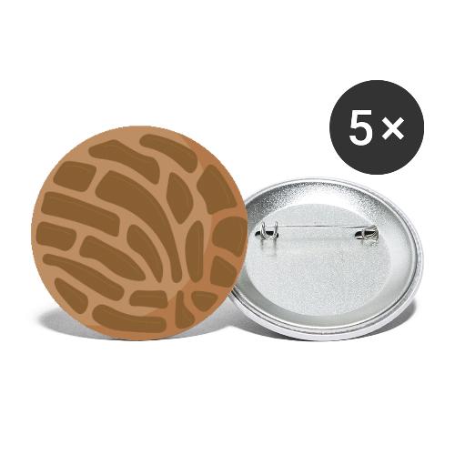 Chocolate Concha Mexican Pan Dulce - Buttons large 2.2'' (5-pack)