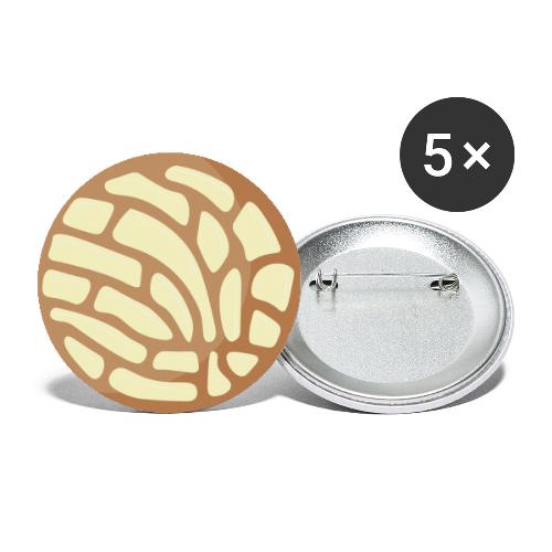 Classic Vanilla Concha Mexican Pan Dulce - Buttons large 2.2'' (5-pack)