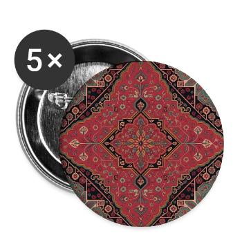 Persian Garden Diamond Rug - Buttons large 2.2'' (5-pack) - white