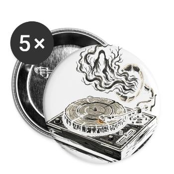 Haunted Phone Booth Spooky Forest Retro Horror - Buttons large 2.2'' (5-pack) - white